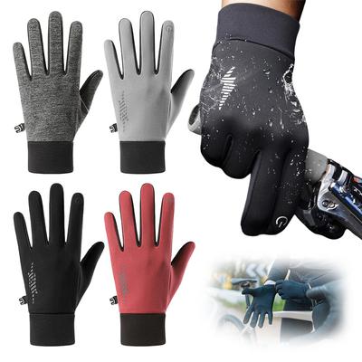 Winter Thermal Gloves Men Women Touchscreen Fleece Lined Anti-Slip Cold Weather Gloves Driving Cycling Skiing Warm Touch Comfort