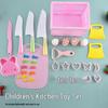 Montessori Kids' Safe Kitchen Utensils & Baking Toys Set