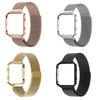 Elegant Milanese Metal Strap Wrist Band Bracelet With Frame For Fitbit Blaze Watch Tracker
