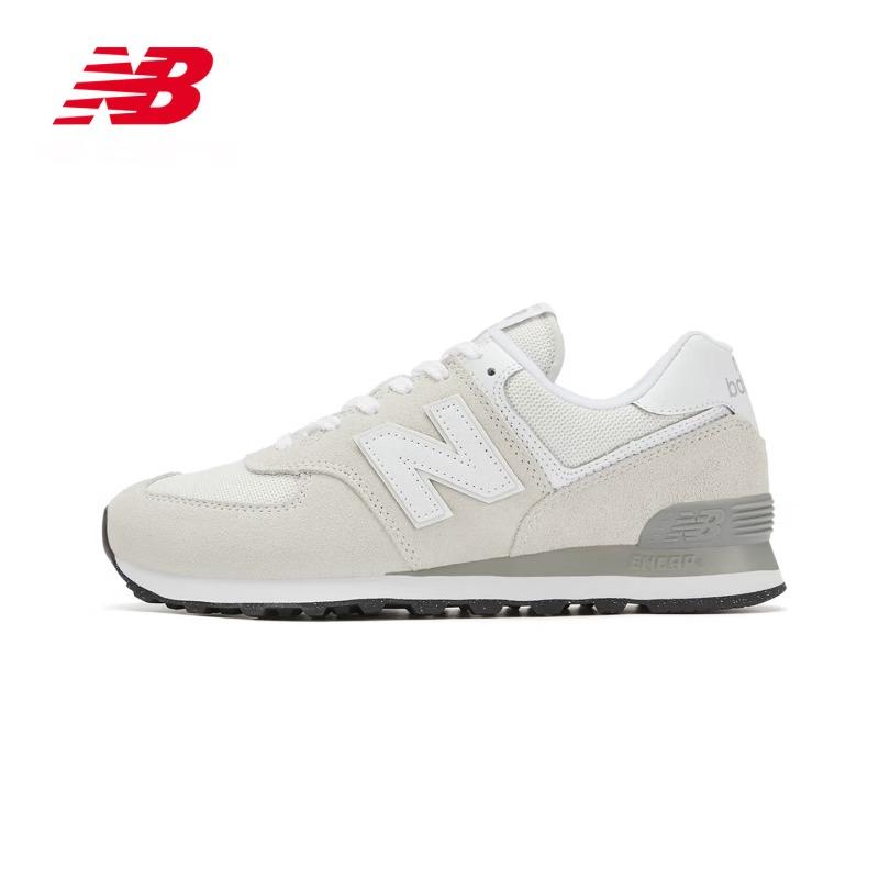 NEW BALANCE Повседневная обувь Мужская Женская Весенняя Дышащая Сетчатая Обувь Ретро Классическая Универсальная Сетчатая Спортивная Обувь ML574EVW 36