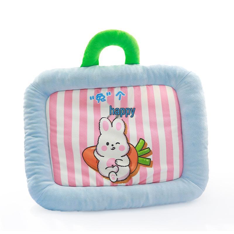 Four Seasons Thickened Warm Cotton Pad for Small/Medium Dogs and Cats - Portable Pet Sleeping Pad