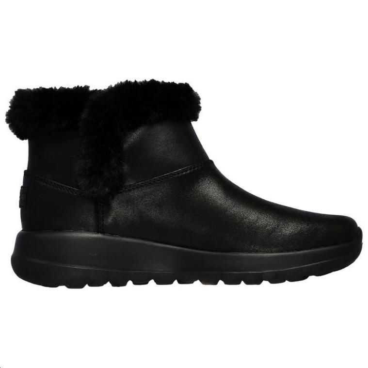 Skechers On The Go Joy Short Snow Boots Women boots Black 144013-BBK