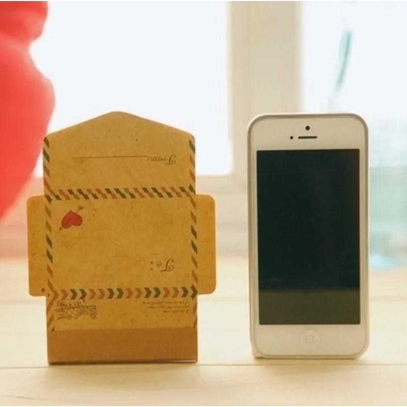 45 Sheets/set Retro Vintage Kraft Paper Envelopes Mini Cute Kawaii Cartoon Stationery Post Letter Envelope Gifts