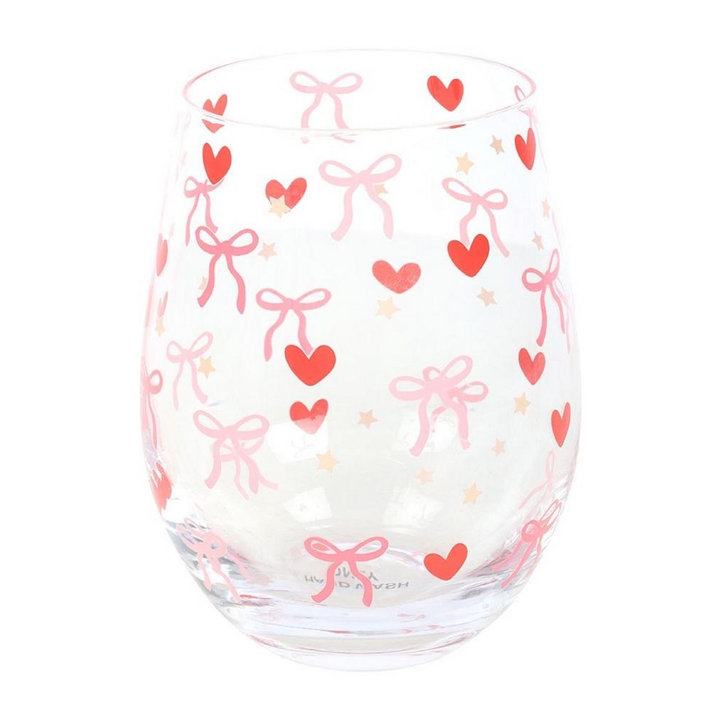Something Different Hearts Stemless Glass