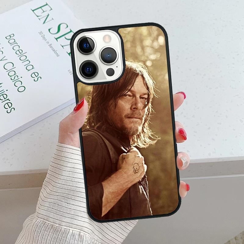 The Walking Dead Daryl Dixon Phone Case cover For IPhone 18 17 Air 15 16 16e 14 13 12 11 Pro Max Coque For Apple PLUS fundas