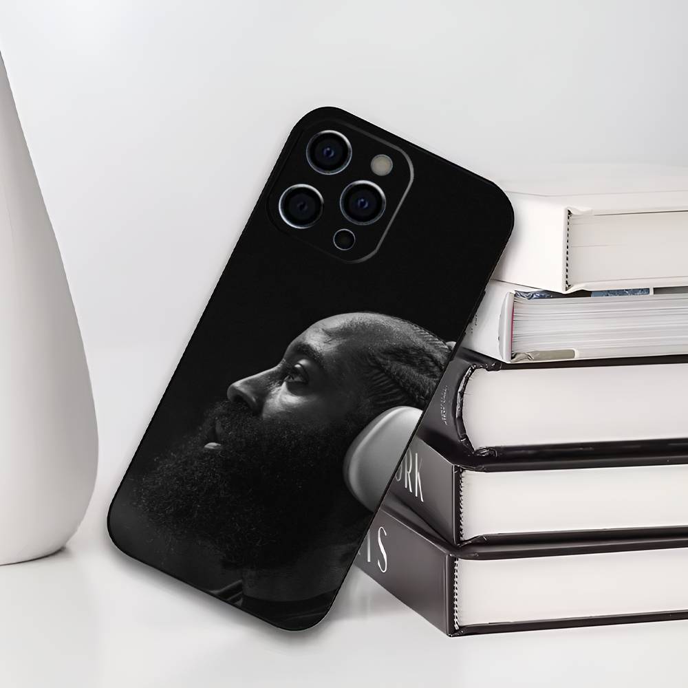 Basketball Superstar K-Kyrie I-Irving Phone Case For IPhone 17,16,15,14,13,12,11,Plus,Pro,Max,Plus,XS,soft Case Black Silicone