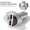 Car Charger FM Transmitter Bluetooth MP3 Player Car Audio USB Car Charger Adapter TF Card Car Kit 3.4A Dual Fast Phone Charger