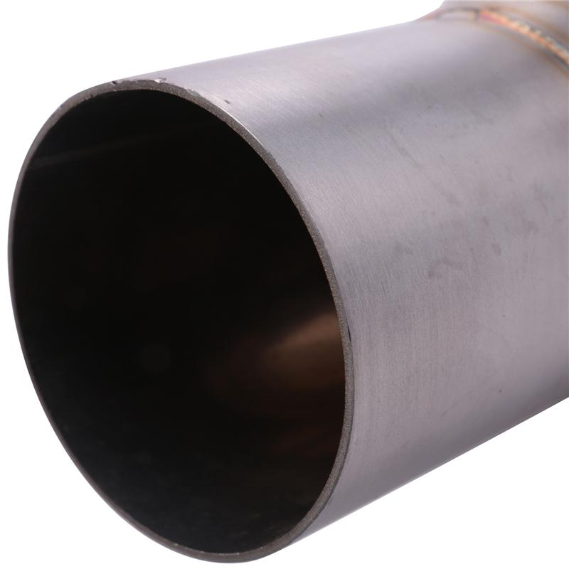 4X Motorbike Middle Exhaust Middle Mid Link Pipe Connector For Kawasaki Z900 2017-2018 Without Exhaust Muffler