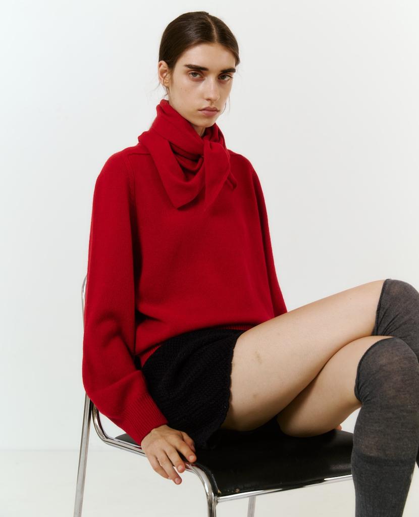 MAGGIE Signature Round Pullover (7Color)