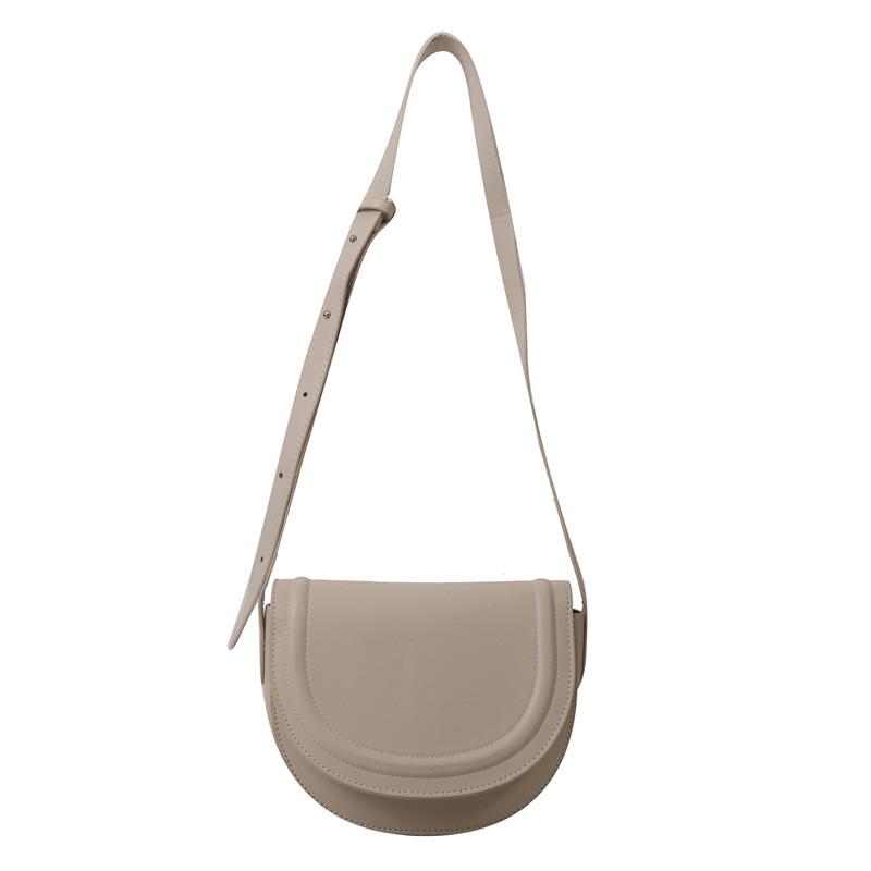 Korean Style Small Square Bag With Soft Pu And Crossbody Design For Daily Wear