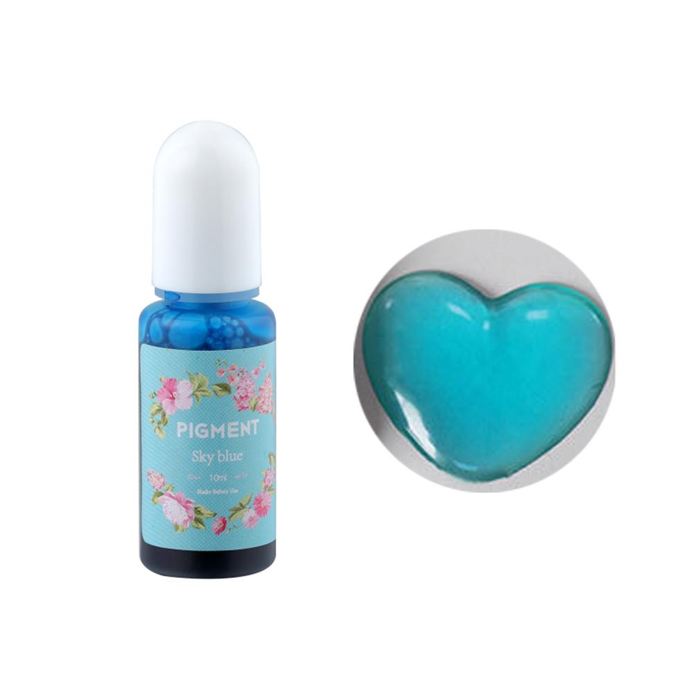 26 Farben 10ml Epoxidharz Pigment Flüssig Epoxid UV-Harz Farbstoff für DIY Harz Färbung Schmuckherstellung Handwerk Kunst