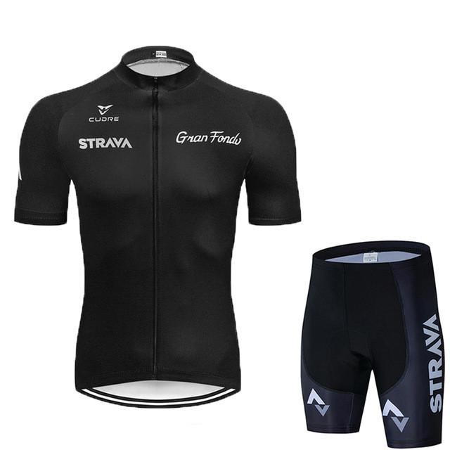 

2026 Cycling Suit Short Strap, New Cycling Suit, Summer Short-sleeved Strap Set XXXL