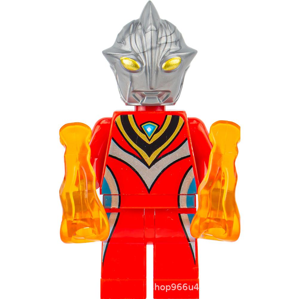 Ninja Warrior Superhero Doll With Weapon Single Building Block Assembly Toy