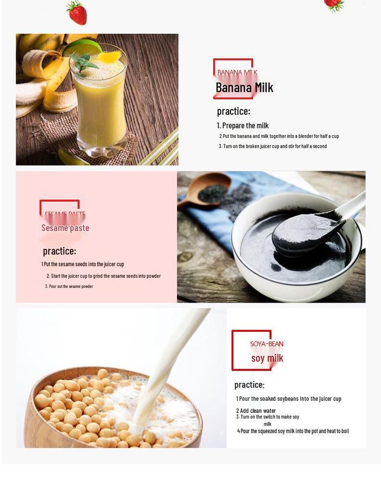 Tragbarer USB-Wiederaufladbarer Mini-Elektro-Entsafterbecher