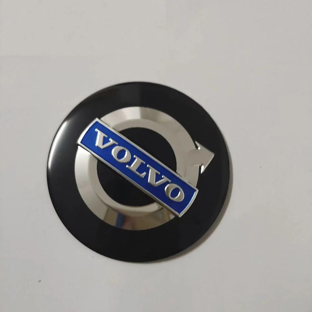 For Volvo 4pcs 56mm/60mm/65mm Car Wheel Center Hub Cap Stickers Accessories For Volvo R Design Xc60 V60 S60 V40 V50 S40 S80 C30