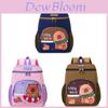 Capybara Space Backpack For Toddlers With Padded Straps And Fun Cartoon Pattern For Kindergarten