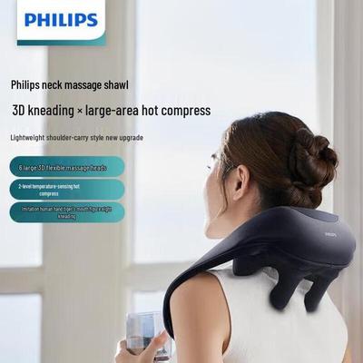 Philips PPM3303 Neck & Shoulder Massager with Heat CN Plug (adapter Included)
