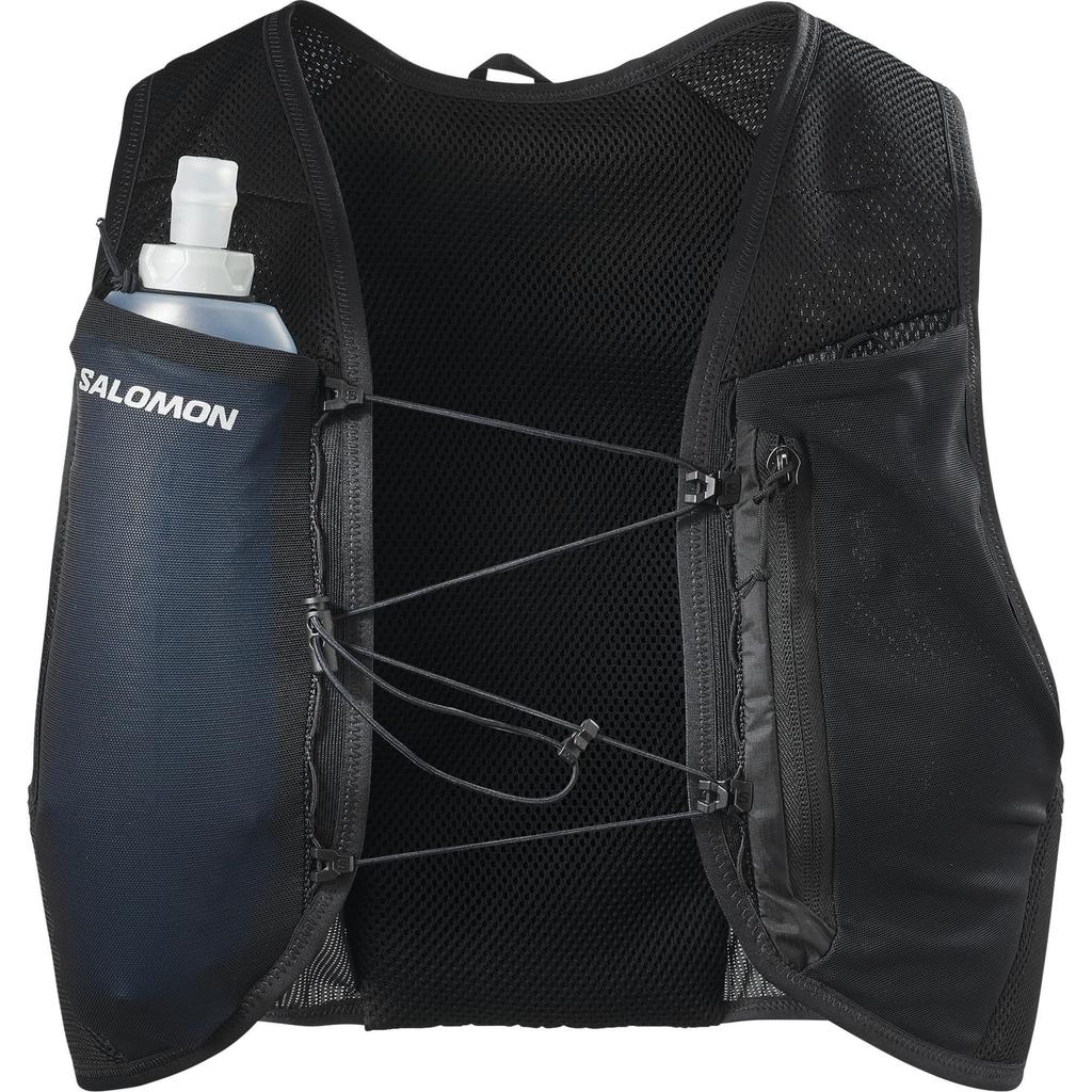 SALOMON Hydration Vest Backpack HYDRA ACCESS 4 ONE FLASK LC3044500 BLACK/XL