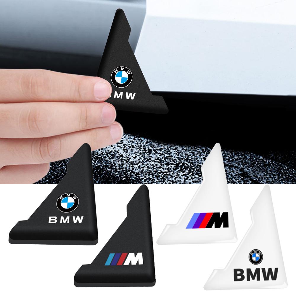 For BMW M X1 X3 For BMW 1 3 Series M Auto Protection Decal Accessory 2pcs Car Door Corner Cover Bumper Crash Anti-Scratch Protection Stickers