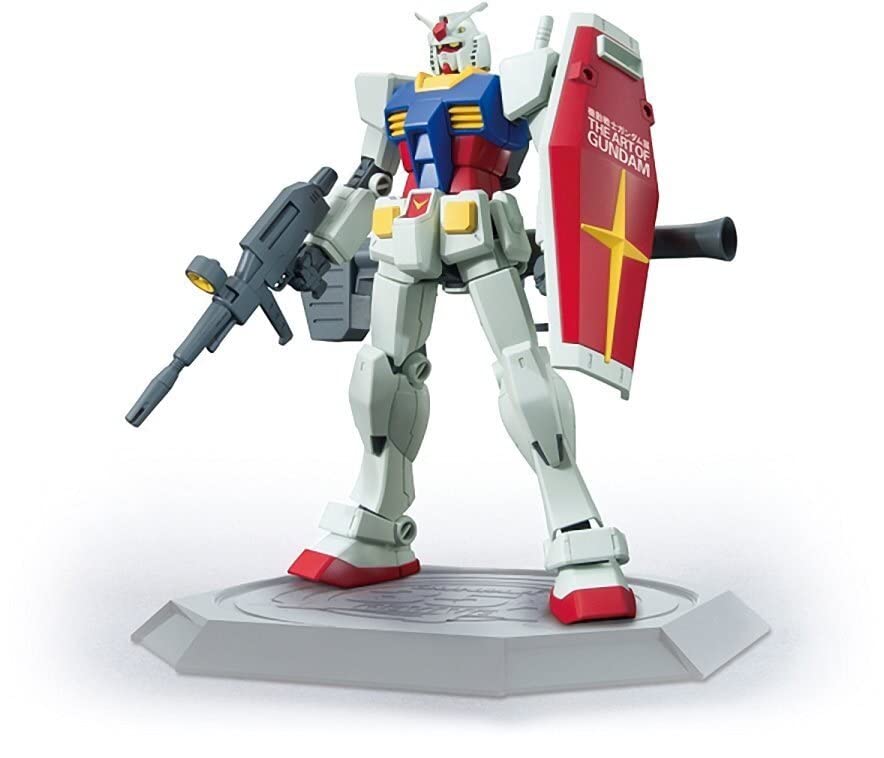 Bandai Mobile Suit Gundam Exhibition Tokyo Venue Exclusive HGUC 1/144 RX-78-2 Gundam Original Packaging with Base and Sticker