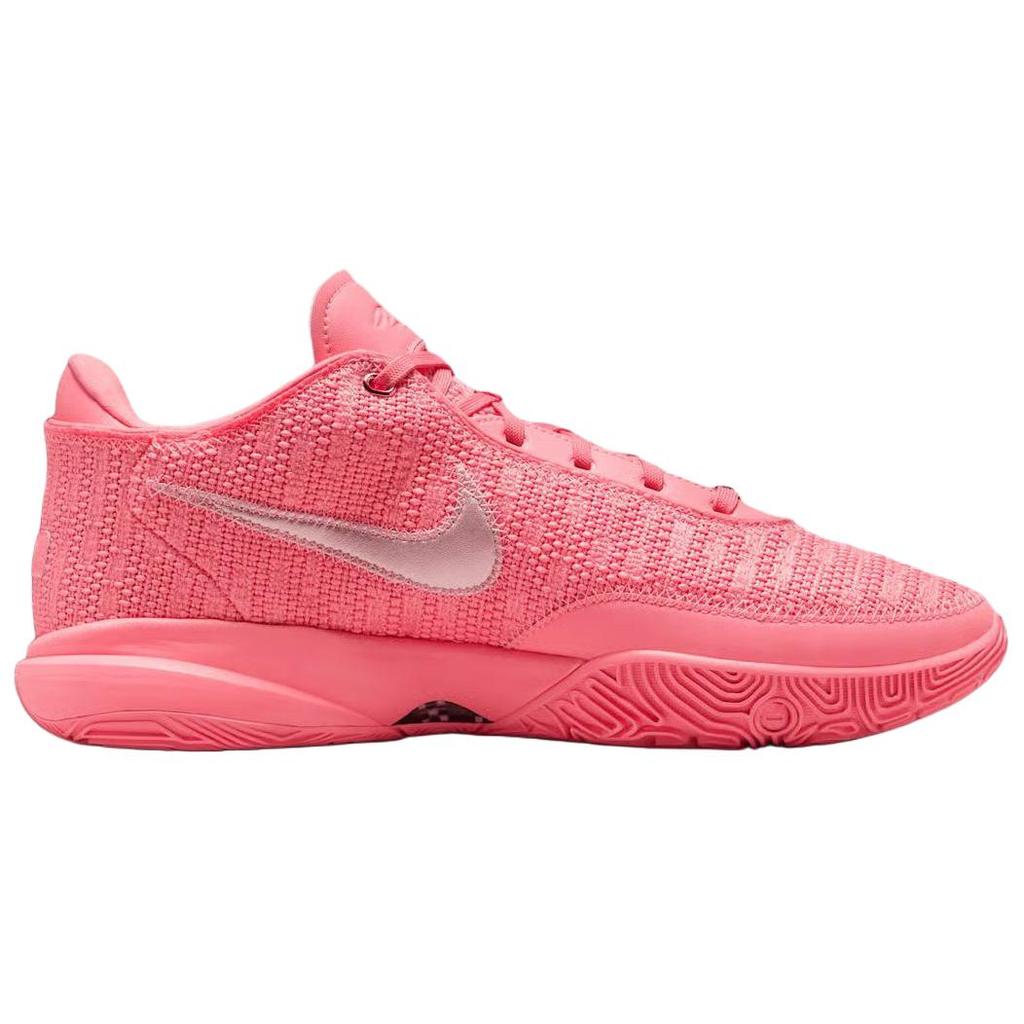 Nike LeBron 20 Pink Diamond Unisex-Sneakers Pink-Gaze Metallic-Silber DJ5423-600
