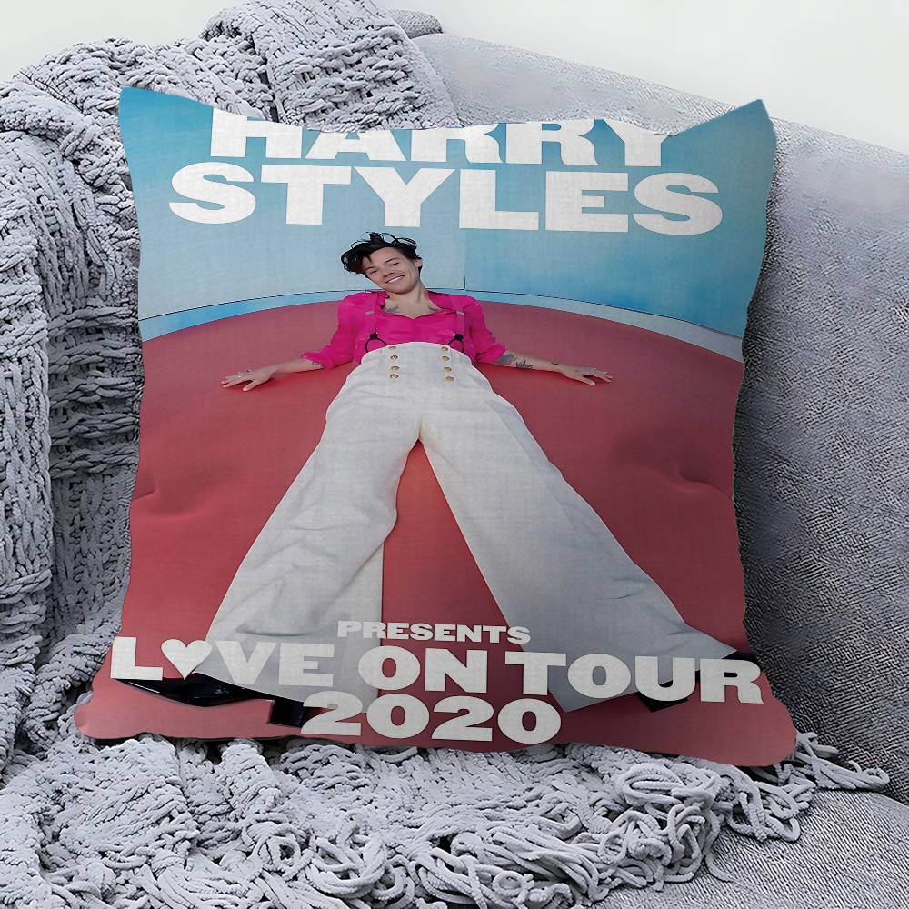 Singer H-Harrys S-Styles Pillowcase Toon Gift Cushion Cover Bedroom Home Sofa Chair Seat Decor Pillow Case