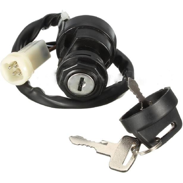 IGNITION KEY SWITCH Fits YAMAHA BIG BEAR 350 YFM350 4x4 1987 1988 1989 1990 1991 1992 1993 1994