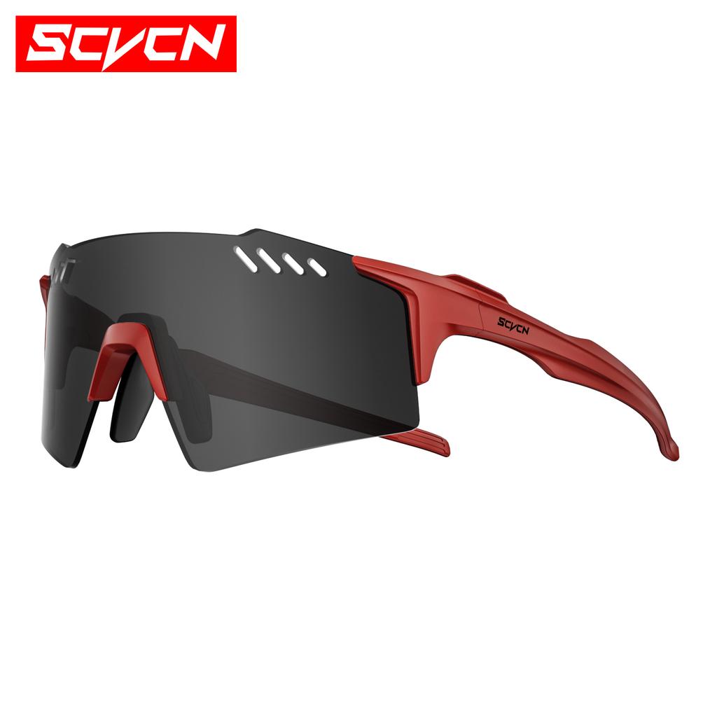 SCVCN Neue Fahrrad-Sonnenbrillen für den Außenbereich, Fahrradbrille für Männer und Frauen, MTB, Rennrad, Sport, Bergsteigen, UV400, Wanderbrille