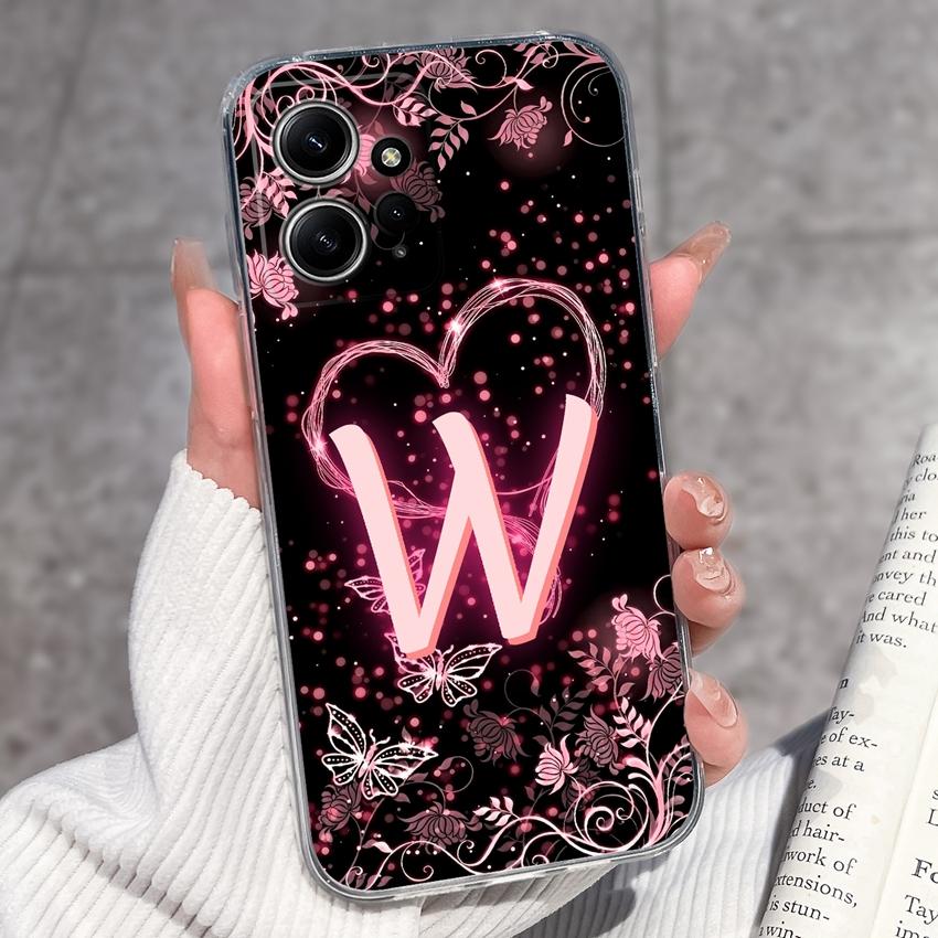 For Redmi Note 12 11 11T Pro Plus 12S 12 Turbo 11S 11SE 5 Plus 5A Pro Phone Cases Star Letters Soft Transparent Silicone Lightweight Back Covers Shell