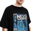 Funny Kurt Cobain Nevermind Album T Shirt Men Women's  Tees Shirt Summer Clothing