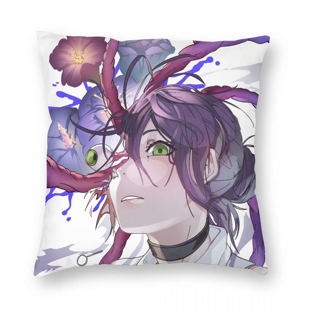 Anime Chainsaw Man Reze Pillowcase Soft Polyester Cushion Cover Decoration Throw Pillow Case Cover Car Square Cm