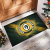 Tappeto in Velluto di Cristallo Green Bay Packers Morbido Anti?Tappetino Antiscivolo Comodo per Casa Soggiorno Camera da Letto Tappeto Decorativo