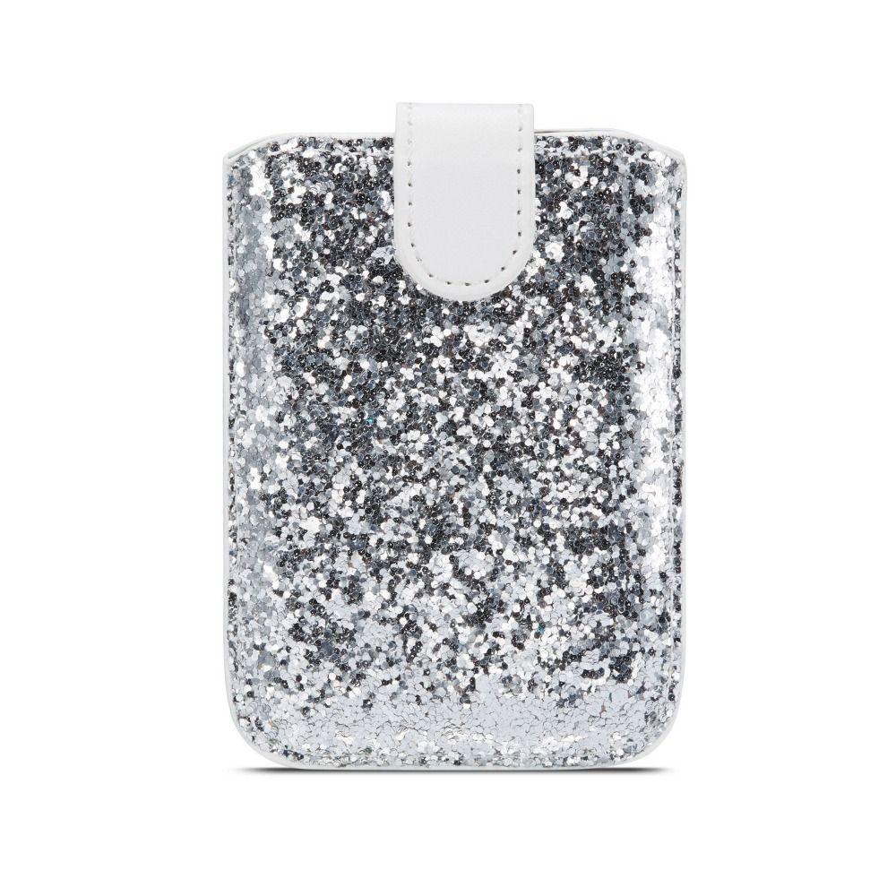 Adhesive Sticker Sequins Card Sleeve 5 Cards Credit ID Card Pocket  Women
