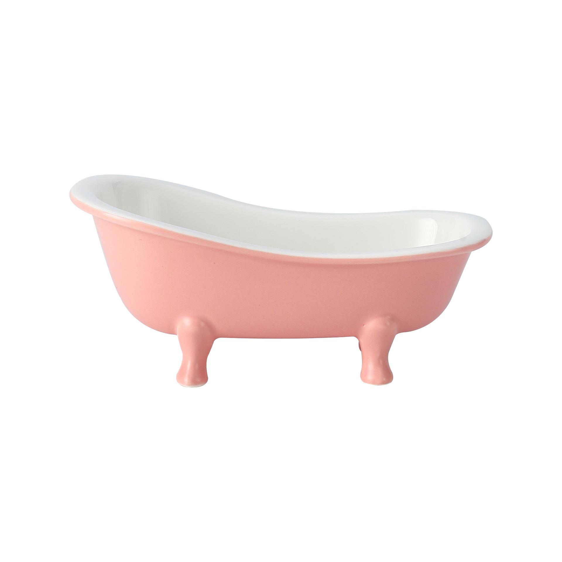 

Colorful Mcaron Bathtub Ice Cream Dessert Bowls Ceramic Baking Bowl Specialty Restaurant Fruits Salad Snack Container Sauce Cup рожевий