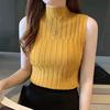 Texture Square Vest Womens Retro Aline Asymmetrical Hem With Chest Ruching Medium Stretch Allseason Sleeveless Top