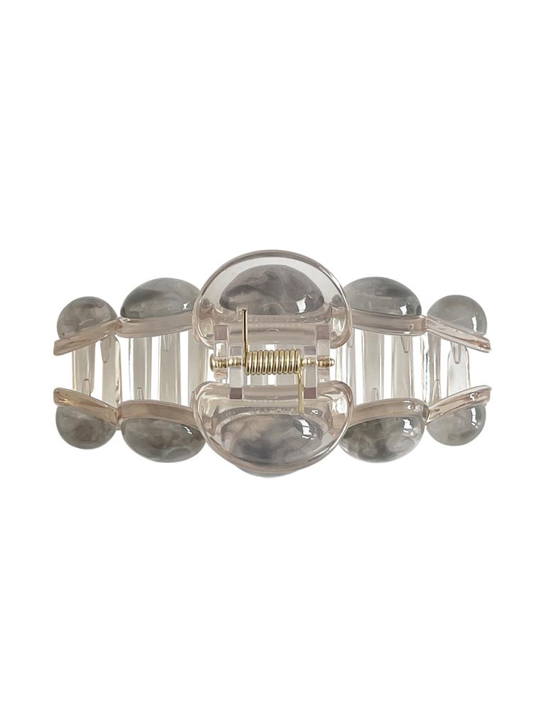 Efor Hair Clip Glossy Gray