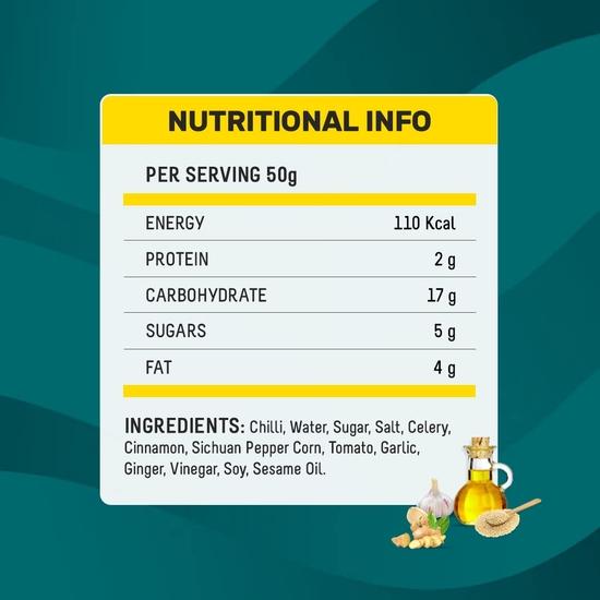 MasterChow Kolkata King Spicy Schezwan Stir Fry Cooking Sauce (220gm) | Get Restaurant Style Taste in Just 10 Minutes | Serves 4-5 Meals