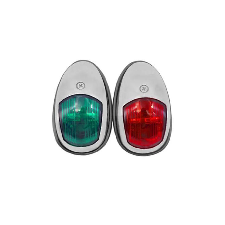 ISURE MARINE LED Navigation Lights Stainless Steel Housing Port/Starboard