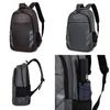 Oxford Cloth Large Capacity Backpack For Men And Women With Striped Pattern For Travel And School