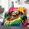 Bob Marley Blanket Soft Warm Cozy Great for Bed Couch Office Chair for All Seasons Modern Perfect Gift for Relatives and Friends