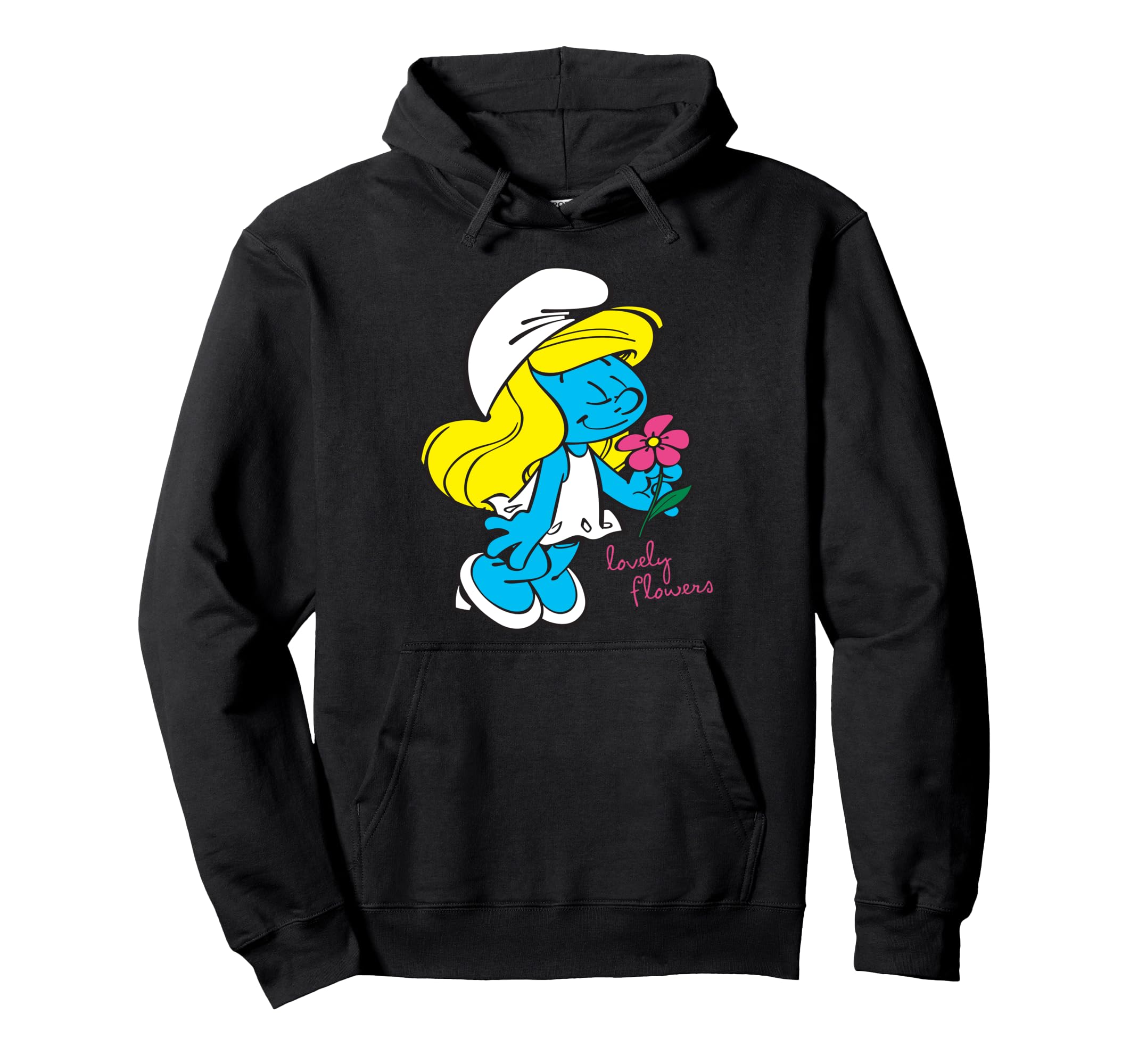 

Smurf Smurfette Character Flower Blooming Smurfy Fan Hoodie