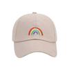 Unisex Baseball Cap Rainbow Embroidery Sports Hats Fashion Hat Cap For Men Women Streetwear Dad Hats