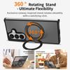 Applicable to Samsung Fold7 mobile phone case anti-drop 360 rotating magnetic suction Flip 8 folding screen universal bracket protective cover