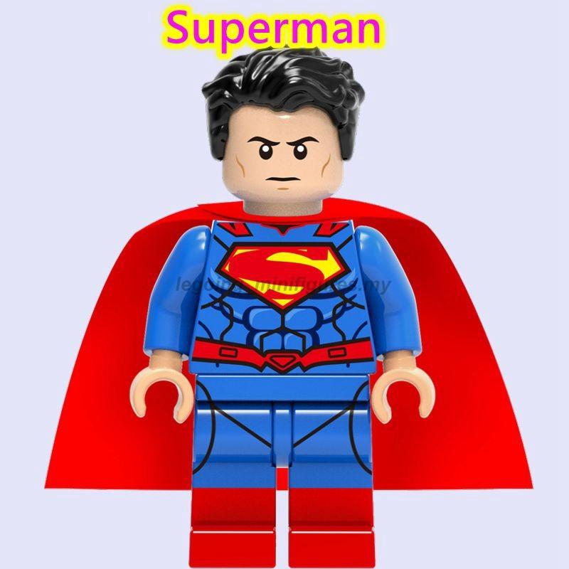 Compatible With Marvel Minifigures Superman Green Lantern Building Blocks Toys For Children