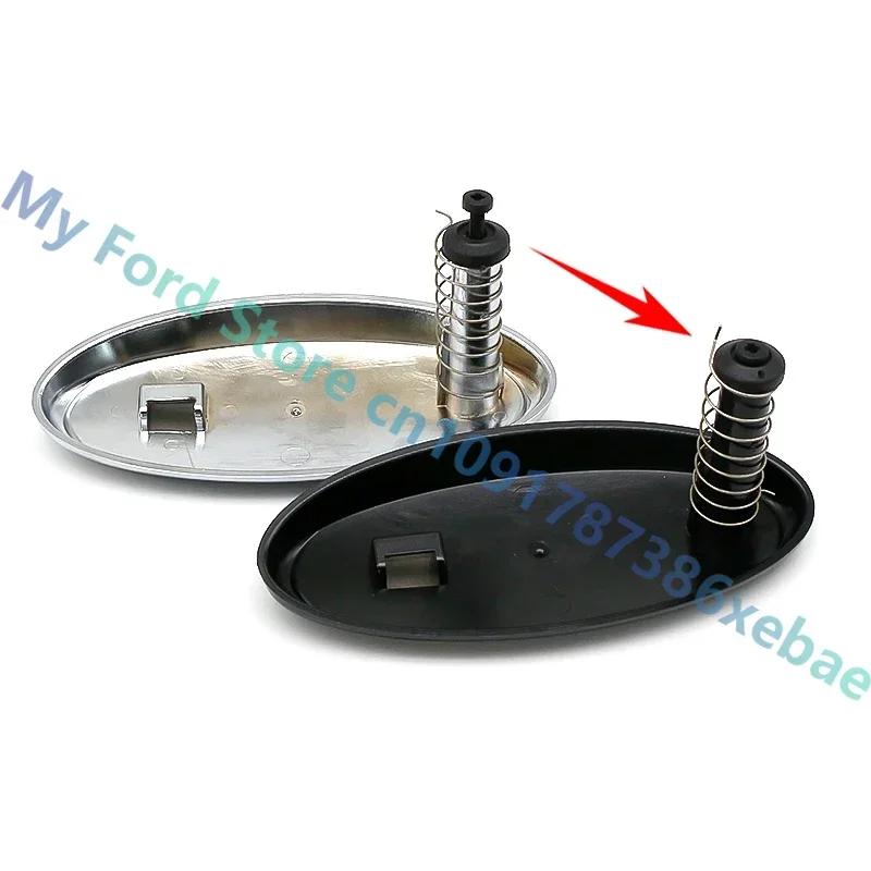 Car Sticker Ford 1pcs 14.5cm Car Rear Trunk Badge Sticker Front Head Hood Bonnet Emblem For Ford Mondeo Focus Fusion MK2 MK4 F15