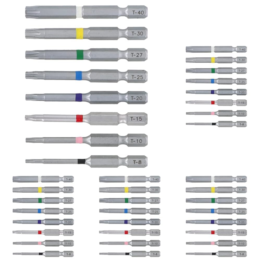 Takagi EARTH MAN Hex Lobe Bits, 8-Piece Set (x 5)