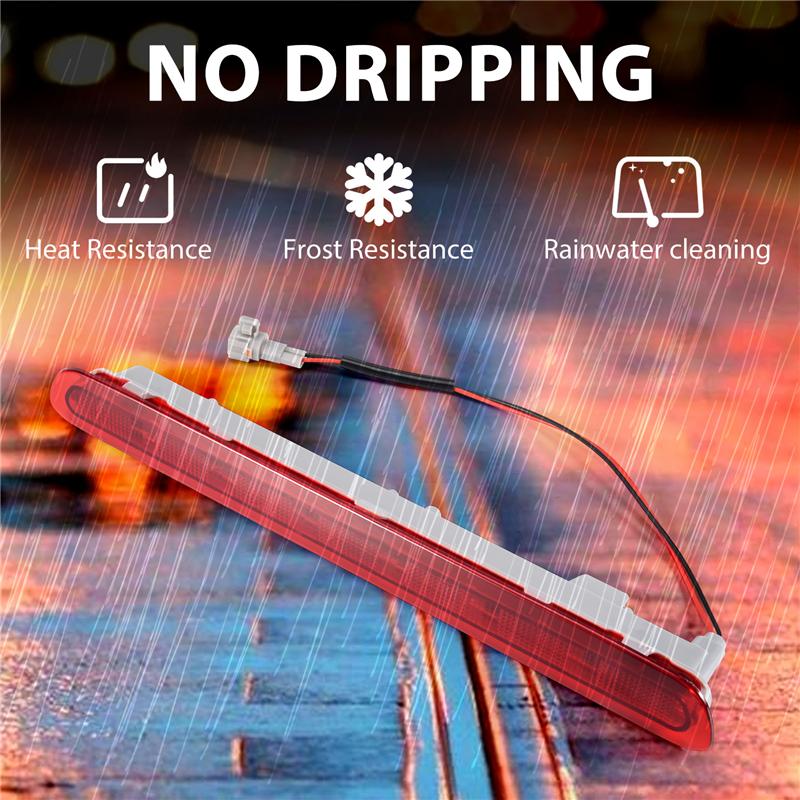 Dynamisches Drittes 3. Bremslicht, Rücklicht Bremsleuchte Für Toyota Hilux Revo Vigo 2015 2016 2017 2018 Rotes Gehäuse-M53K