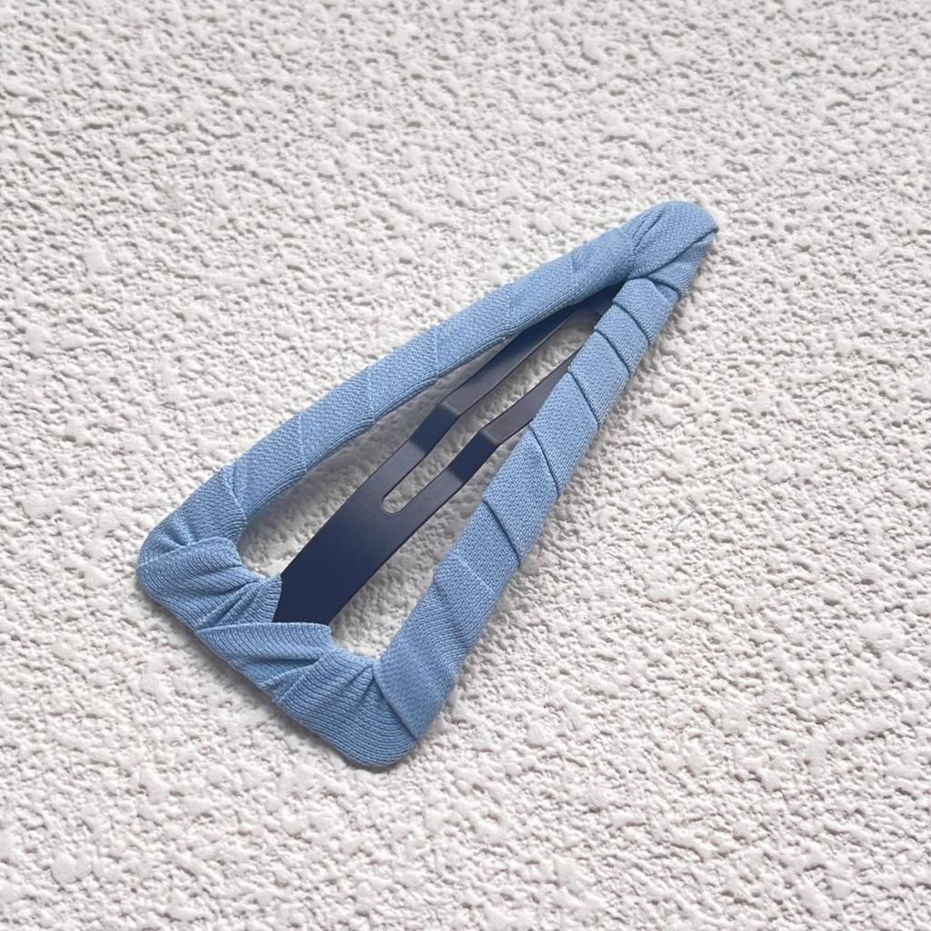 Hand-Wrapped Minimalist Black Fringe Korean Style Hair Clip