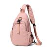 Chest Bag Women's Multifunctional Shoulder Crossbody Bag Lightweight Water-repellent Nylon Bag