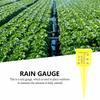 4Pcs Plastic Outdoor Rain Gauge For Yard Garden Lawn Deco